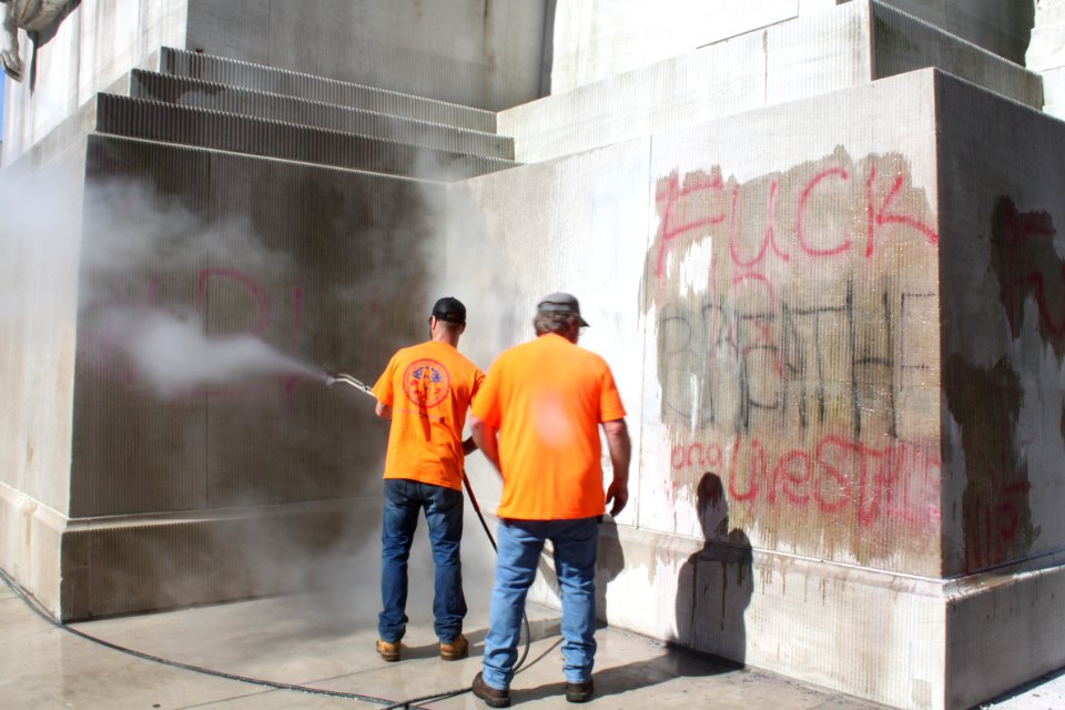 Graffiti from George Floyd protests in Indianapolis, 2020-06-01 24