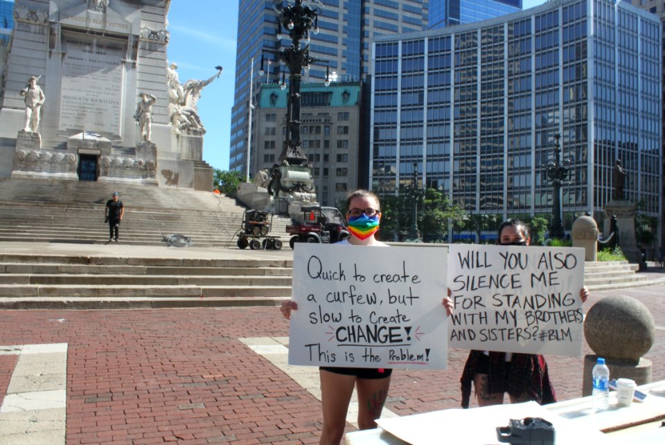 Graffiti from George Floyd protests in Indianapolis, 2020-06-01 29