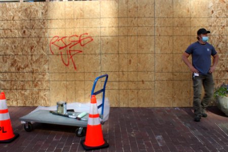 Graffiti from George Floyd protests in Indianapolis, 2020-06-01 30