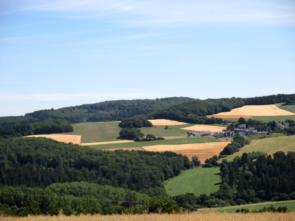 Grundbachtal mit Weißler Höhe