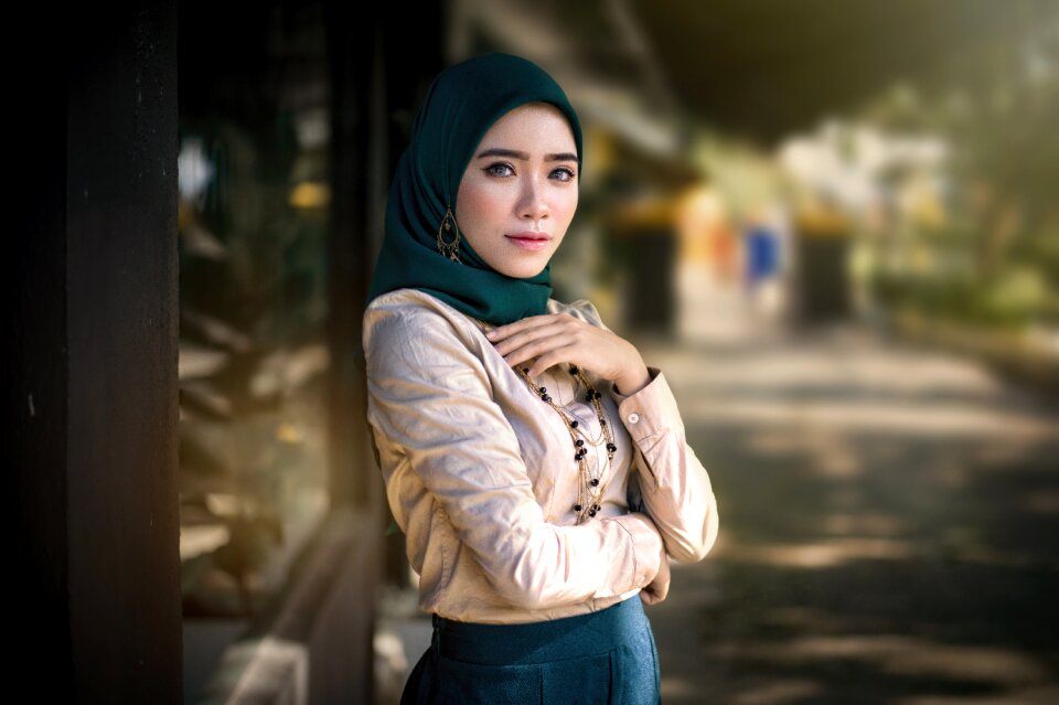Photoshoot view beautiful girl