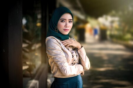 Photoshoot view beautiful girl