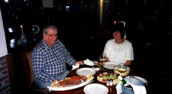 Hans-Emil Schuster mit seiner Frau Rosemarie