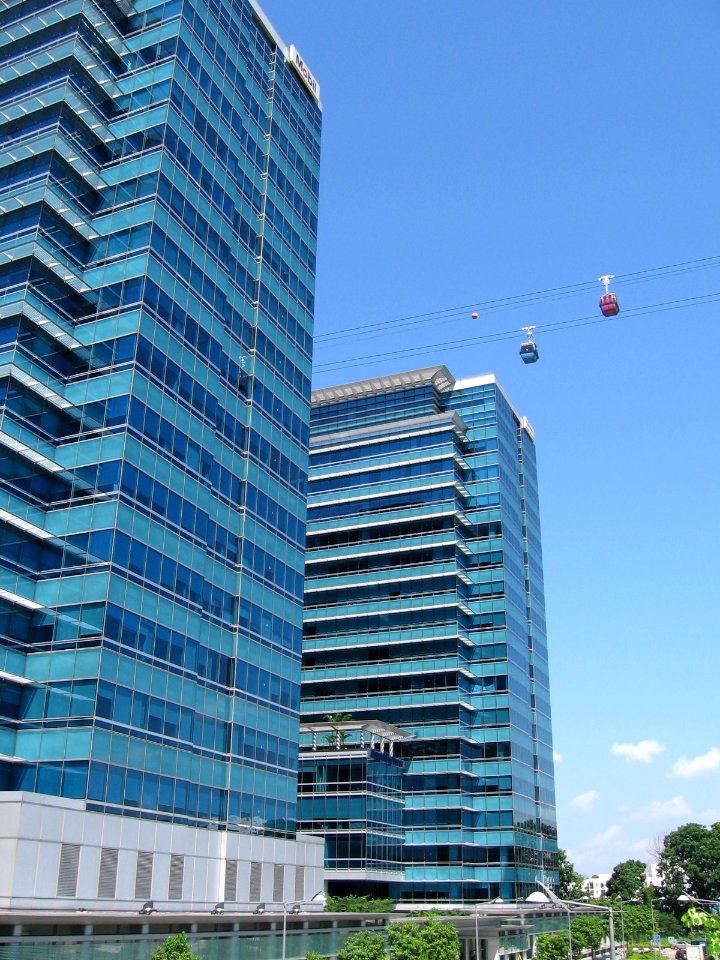 HarbourFront Tower One and Keppel Bay Tower, Aug 06
