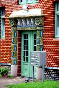 Hauseingang an der Brauhausstraße