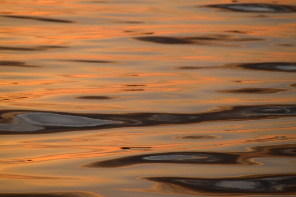 Reflection outdoors dusk