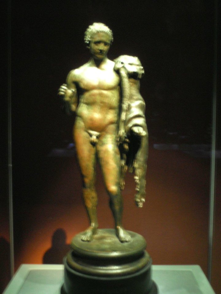 Herkulesstatuette aus Brigetio, KHM Wien