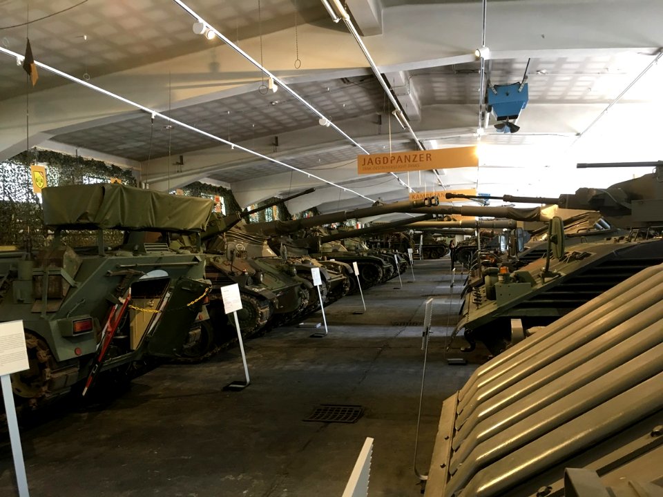 HGM Panzerhalle Einblick