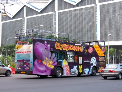 Hippo Bus, Singapore, Aug 06 photo
