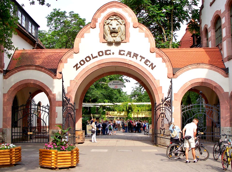 Historischer Zooeingang Leipzig