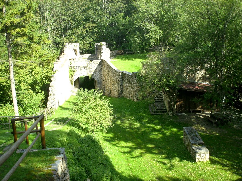 Hohenwang Haupttor und Bastei