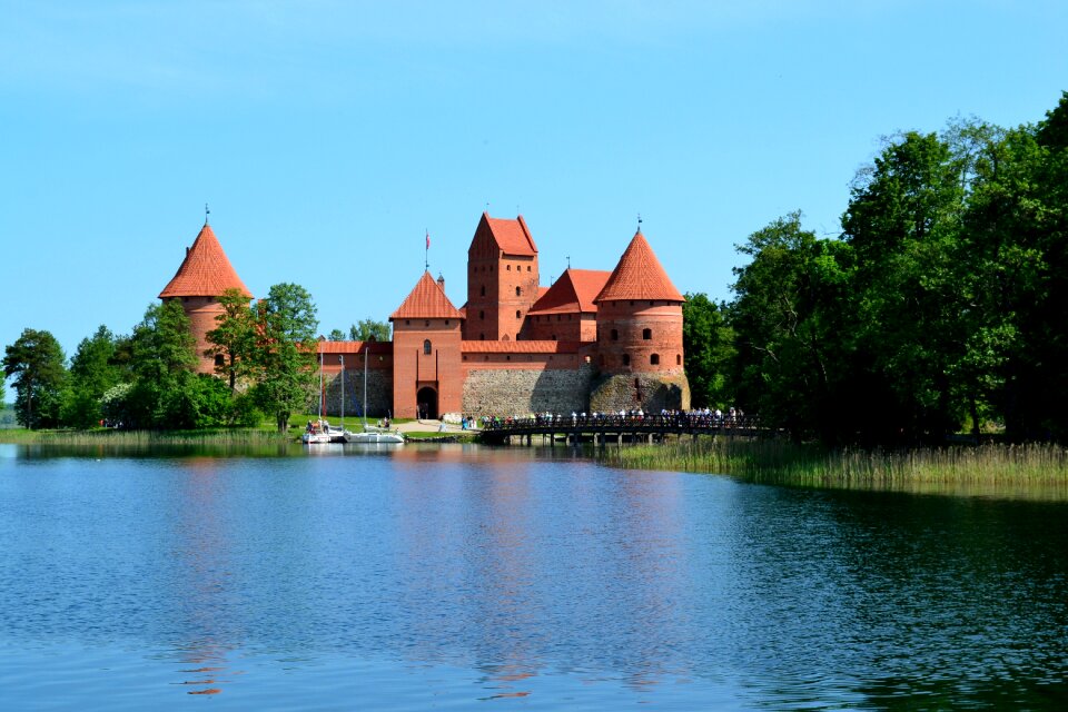 Castle medieval castle lithuania