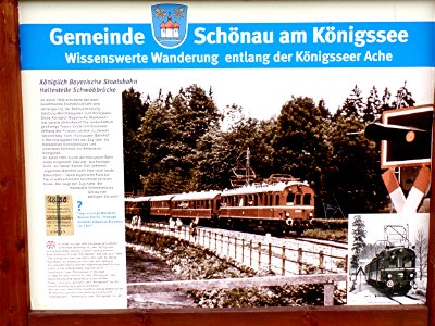 Infotafel Schwöbbrücke