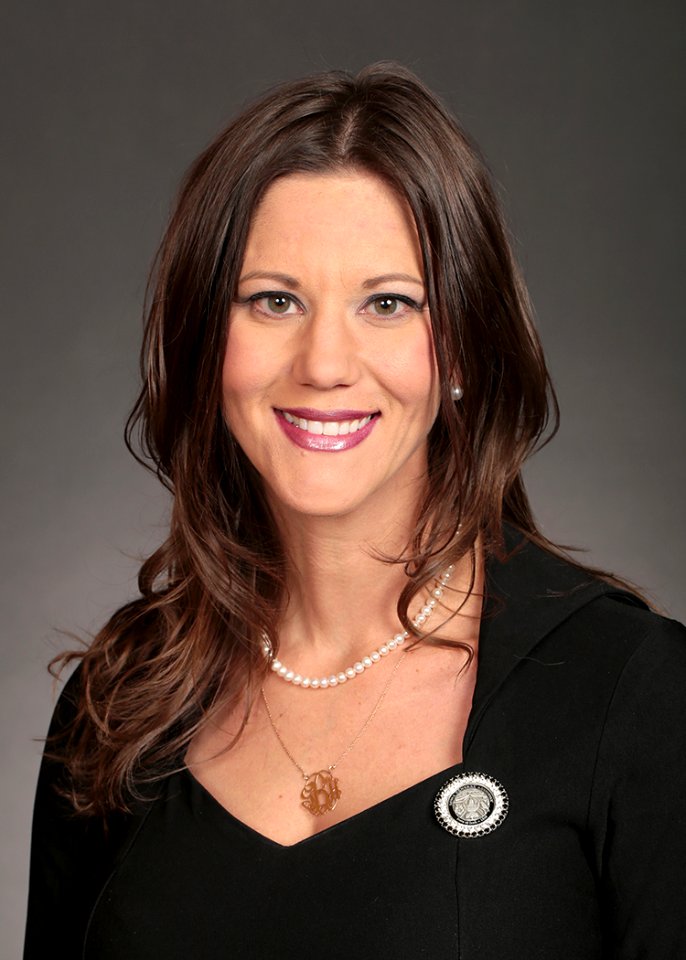 Iowa State Representative Holly Brink official portrait GA88