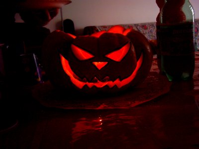 Jack O'Lantern Hallowe'en Pumpkin photo