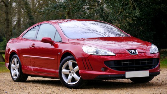 Wheel drive peugeot 407 coupe