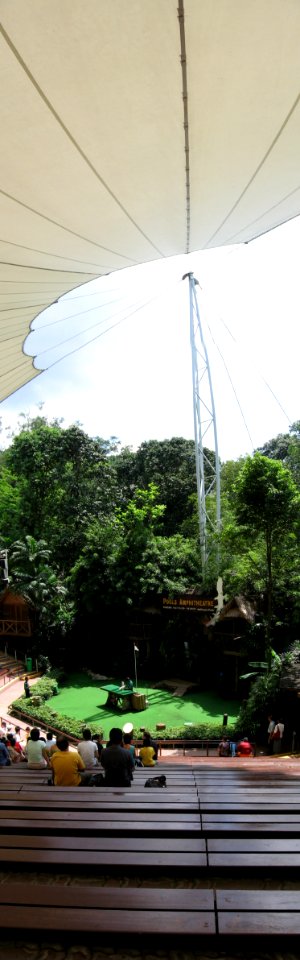 Jurong BirdPark, panorama, Nov 06