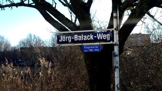 Jörg-Balack-Weg in Wedel