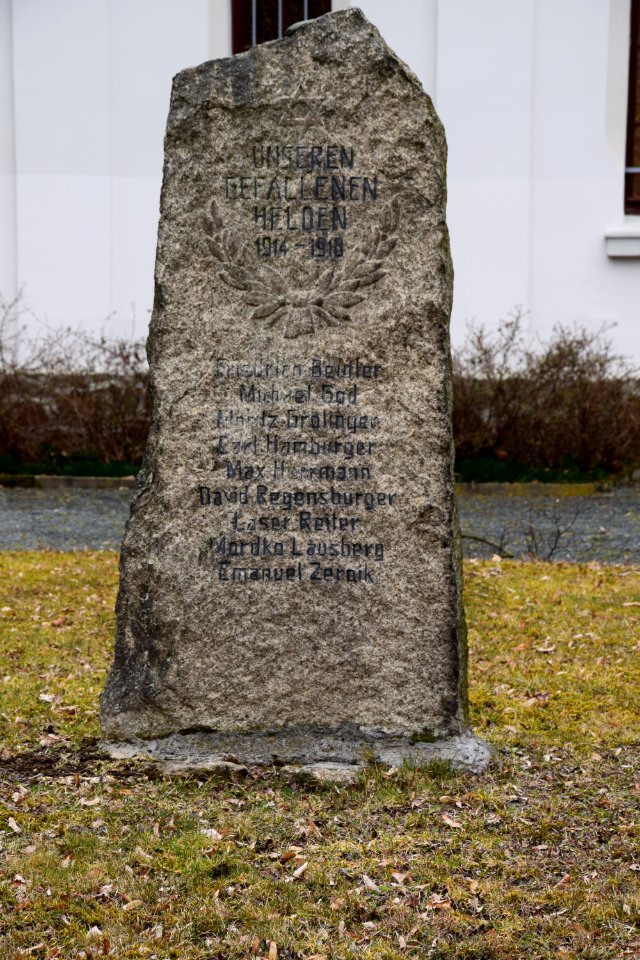 Jüdisches Kriegerdenkmal in Plauen-Kauschwitz (1. WK)