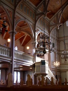 Kajaani Church interior