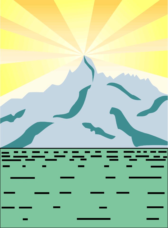 Mountains national park landscape