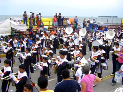 Karneval auf dem Blvd Ávila Camacho in Veracruz