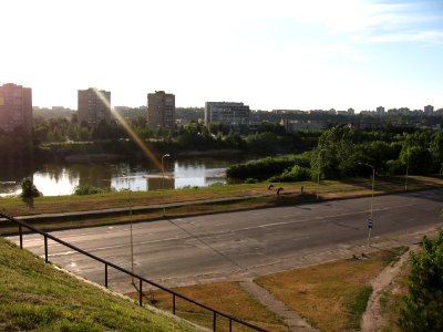 Kaunas, looking across the Neris River