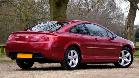 Wheel drive peugeot 407 coupe