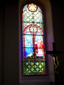 Kirchenfenster Altar Kirche Klepzig