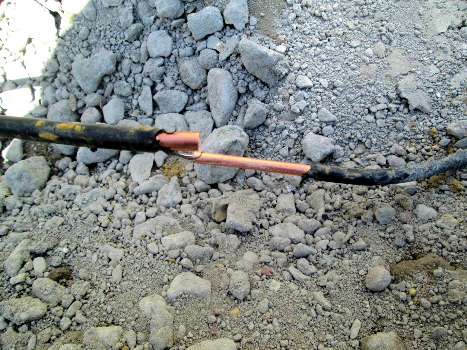 Koaxialkabel für den Erdbereich