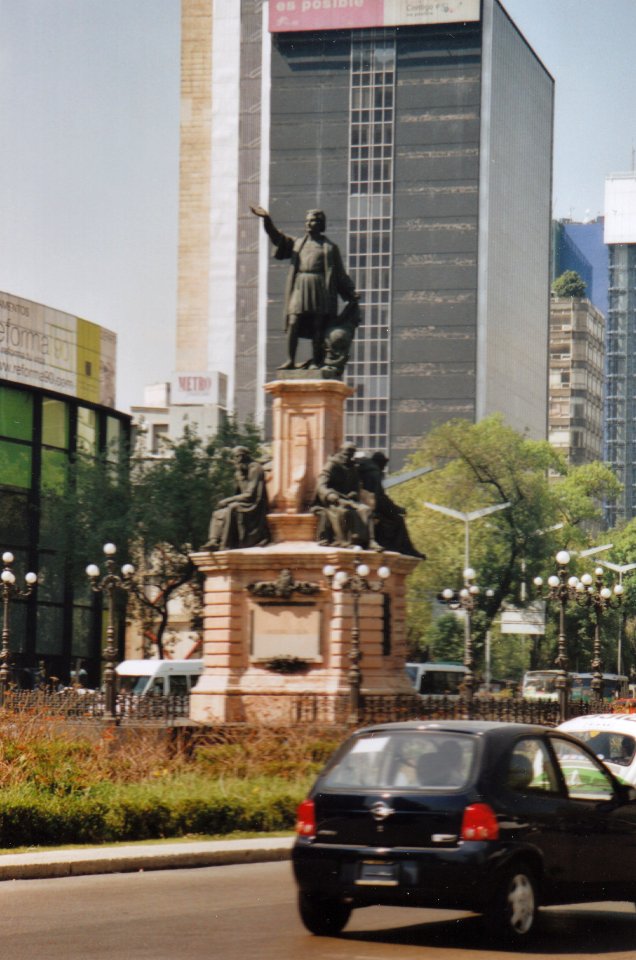 Kolumbus-Denkmal in Mexiko-Stadt