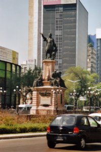 Kolumbus-Denkmal in Mexiko-Stadt photo