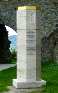 Königstein-Stele-mit-falscher-Inschrift photo