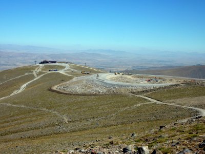 Künstlicher See am Erciyes Dağı Kayseri