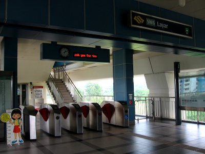 Layar LRT Station 2, Aug 06