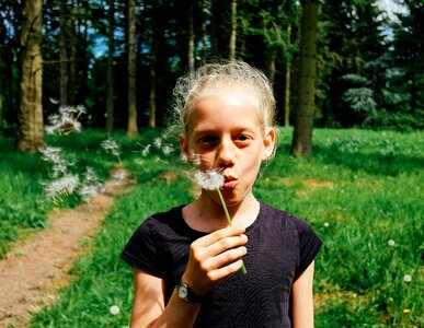 Nature blow stem