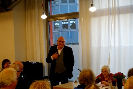 Lesung von Esther Bejarano im Gewerkschaftshaus Hamburg
