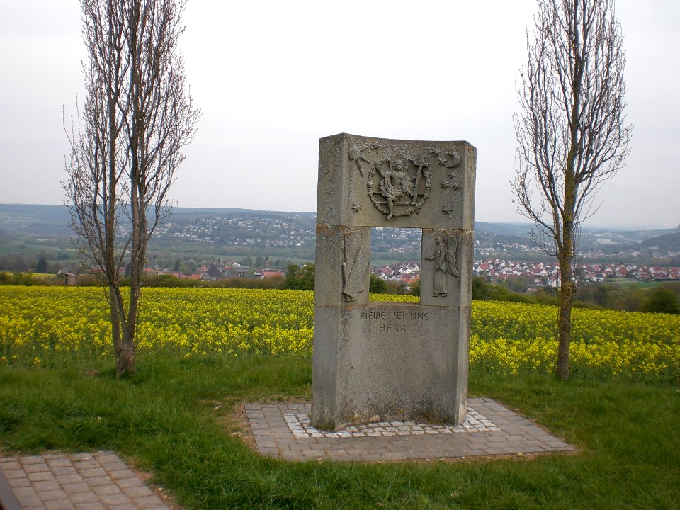 Maberzell; Bildstock am Weg zur Schulzenbergkapelle (Haimbach)