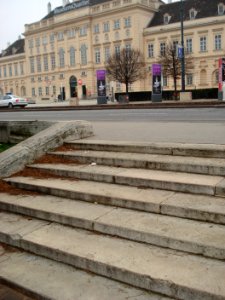 Maria-Theresien -Platz Stufen auch Kaiserstein photo
