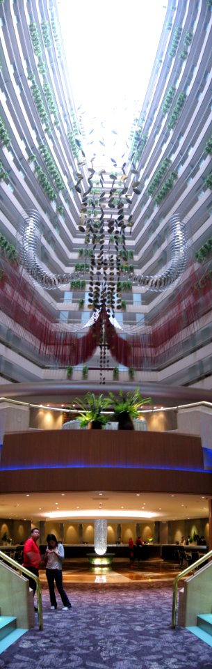 Marina Mandarin Singapore, panorama 2, Aug 06