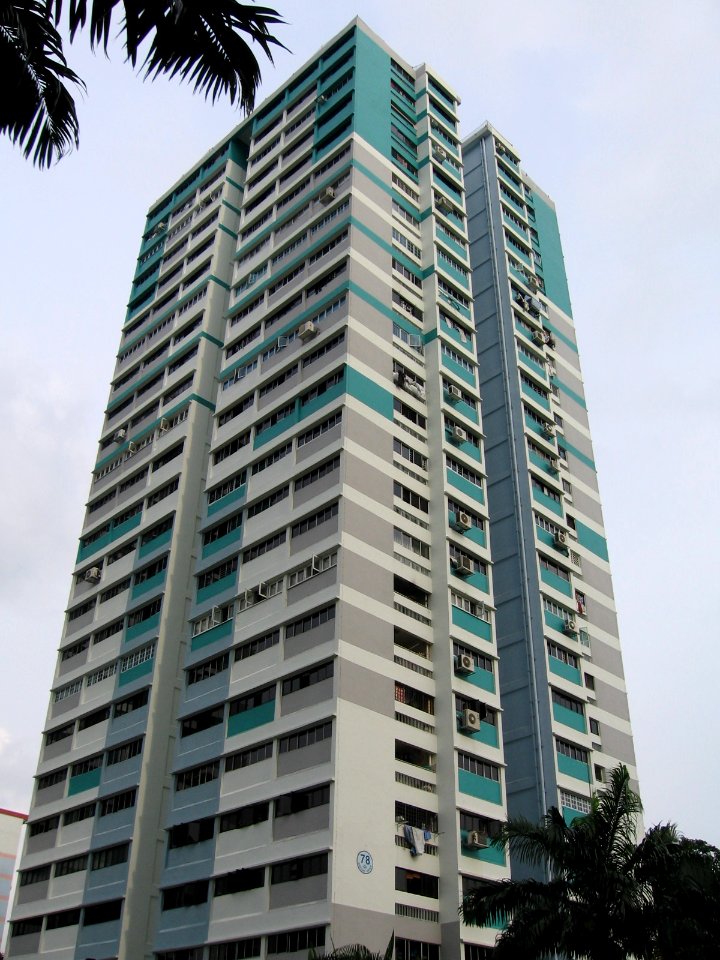 Marine Parade Housing Estate, Typical point block, Dec 05