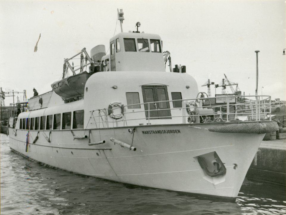 Marstrandsfjorden Sjöhistoriska museet Fo129533
