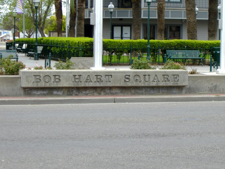 Merced CA Bob Hart Square