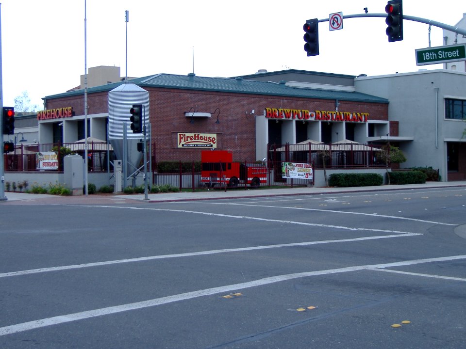 Merced CA Downtown Firehouse Restaurant