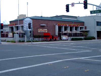 Merced CA Downtown Firehouse Restaurant