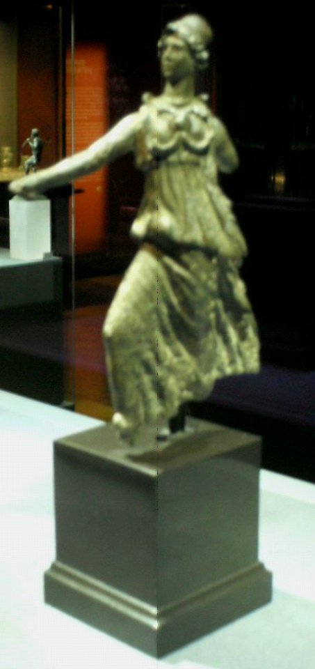 Minervastatuette aus Brigetio, KHM Wien