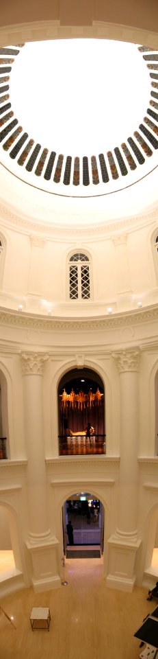 National Museum of Singapore, panorama, Dec 06