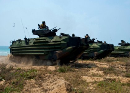 AAVs from the 31st MEU participate in Cobra Gold 2013. (8488251287) photo