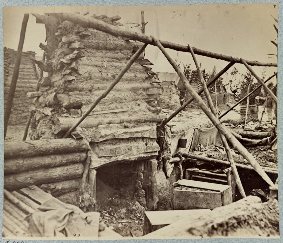 Abandoned camp of 9th Army Corps near Falmouth, Va., February, 1863 LCCN2012649032