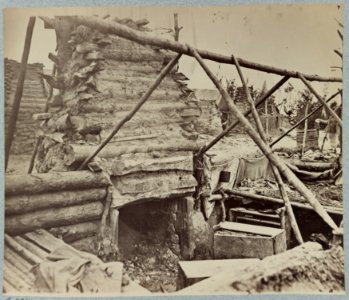 Abandoned camp of 9th Army Corps near Falmouth, Va., February, 1863 LCCN2012649032